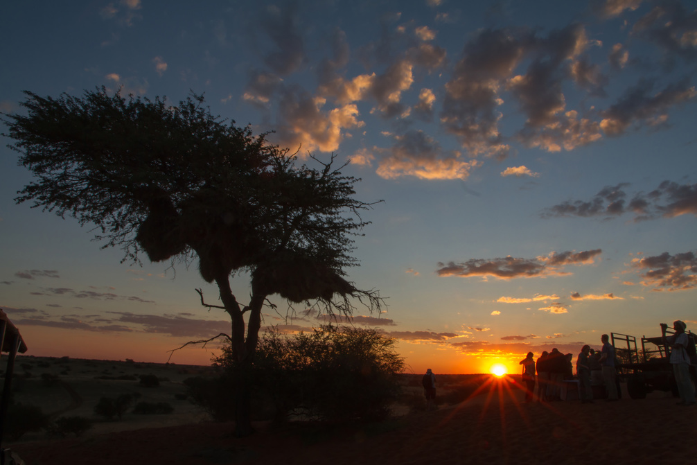 African sunset